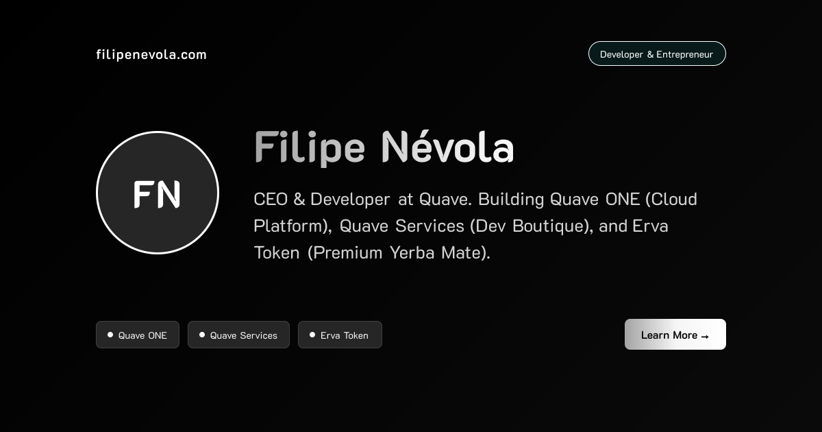 Have you ever danced in the street? | Blog | Filipe Névola